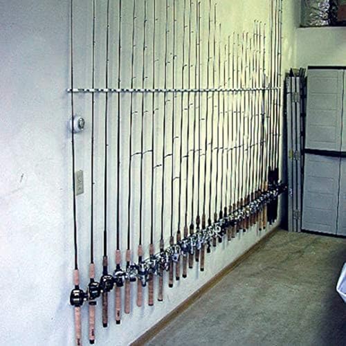 DU-BRO Fishing 1080 Trac-A-Rod Storage System, 2 ft, Silver/White - Image 6