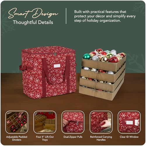 Covermates Adjustable Ornament Storage Bag, 19.25" W x 13" D x 18.5" H - Image 4