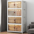 UAMFURI Stackable Storage Bins with Lids, 720QT Lockable Storage Cabinet by UAMFURIDirect