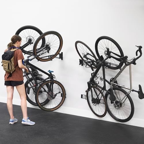 StoreYourBoard Swivel Bike Wall Mount, No Lift Vertical Rack, 2 Pack - Image 6