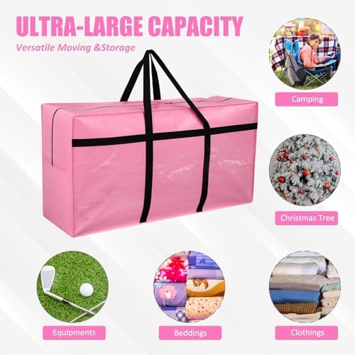 Windyun 4 Pack 75 Gallon Extra Large Moving Bags XXL Heavy Duty Storage Bag - Image 5
