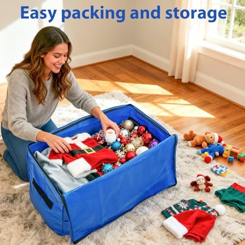 6 Pack Extra Large Moving Bags, Heavy Duty PE Woven Storage Totes with Visible Window & Wrap Around Handles, Reusable Space-Saving Alternative for Home Relocation & Storage - Image 5