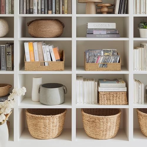 StorageWorks Pantry Baskets for Organizing,Wicker Basket for Storage,2-Pack - Image 6