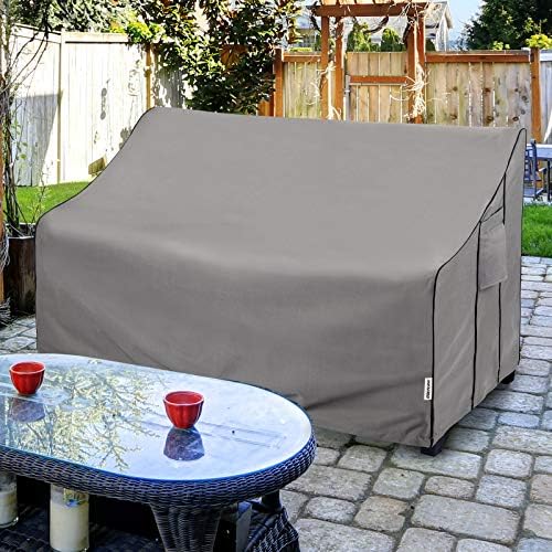 Patio Sofa Cover Waterproof, Heavy Duty, 55x33x38 in, 2-Seater - Image 6