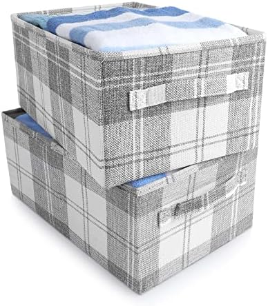 ANMINY Fabric Storage Bins Baskets, 16 x 10 Inch 6 Pack, Washable, Foldable - Image 6