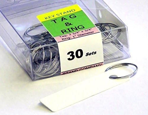 Key Rack Key Holder #30MNS, 30 Bolted Metal Numbered Hook with Hidden Hangers (30 Sets of Tag & Ring Included) - Made in USA - Image 4