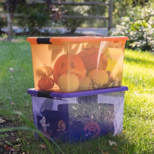 Sterilite Latching Storage Box, Stackable Bin, 64 Quart, 6-Pack - Image 5