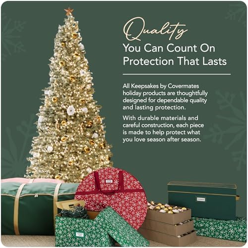Covermates Adjustable Ornament Storage Bag, 25.5" W x 13" D x 12.5" H - Image 7