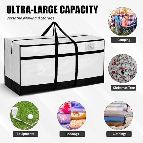 4 Pcs 66 Gallon Extra Large Moving Bags Heavy Duty Storage Bag - Image 4