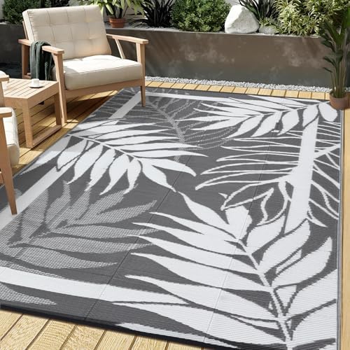GAOMON Outdoor Rug 9x18 ft Waterproof Reversible Patio Rug - Image 2