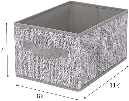 GRANNY SAYS Bundle of 3-Pack Gray Large Storage Bins & 3-Pack Gray Medium Storage Bins - Image 7
