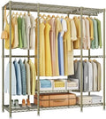 Ulif E3 Heavy Duty Garment Rack 4-Tier Freestanding Closet Organizer System by Ulif