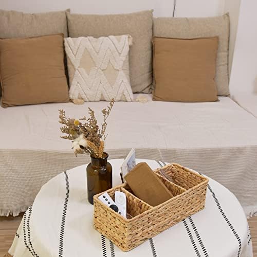 StorageWorks Water Hyacinth Wicker Baskets - Image 7