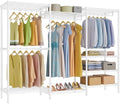 VIPEK V5 Plus Heavy Duty Clothes Rack, Large Modular Closet System, White by VIPEK
