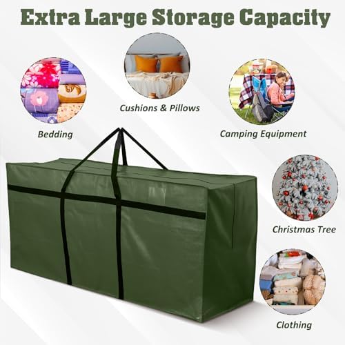 4 Pcs 176 Gallon Extra Large Moving Bags Heavy Duty Storage Bag - Image 4