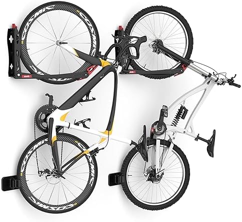 TORACK BIKEPAL No Lifting Swivel Bike Racks, Wall Mounted Bike Holder by TORACK