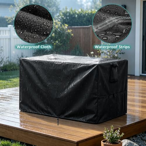 Outdoor Storage Box Cover for 260 Gallon Deck Box - Image 4
