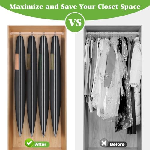 KEEGH Space Saving Hanging Garment Bag, Large Garment Bag 50 In, 3 PCS - Image 5