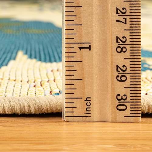 Gertmenian Premium Printed Indoor Outdoor Rugs by Reyn Spooner - 9x13 Ft Extra Large, Soft, Durable, & Washable Tropical Rugs for Deck, Patio or Living Room - Pacific Paradise, Multi, 46770 - Image 3