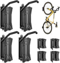 monTEK Heavy Duty Swivel Bike Wall Mount Holds Up to 77lbs, 4 Pack by monTEK