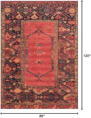 Unique Loom Outdoor Tribal Collection Area Rug - Quepos (7' 1" x 10' Rectangle Multi/Black) - Image 2
