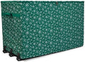 Covermates Christmas Tree Structured Rolling Storage Bag, Green Snowflake by Covermates