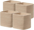 joybest 13inch Cube Storage Bins, Cotton Rope Woven Organizer Basket by joybest