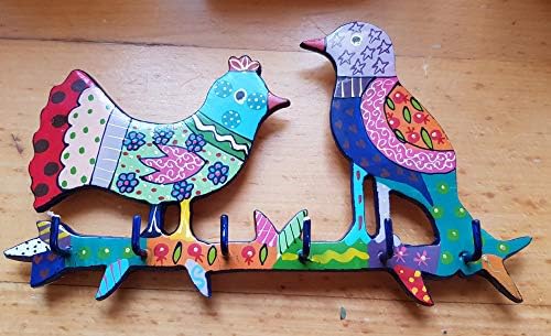 Bluenoemi Handmade Keys Holder Laser Cut Colourful Souvenir - Image 3