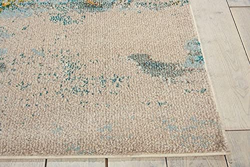 Nourison Home Celestial Sealife 2'2" x 7'6" Area Rug - Easy Clean, Non Shedding, Bed Room, Living Room, Dining Room, Kitchen (8' Runner) - Image 3
