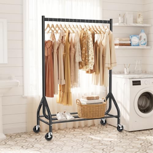 EAGMAK Heavy Duty Clothes Rack Load 268 LBS, 31.5 inch Hanging Rod, Black - Image 7