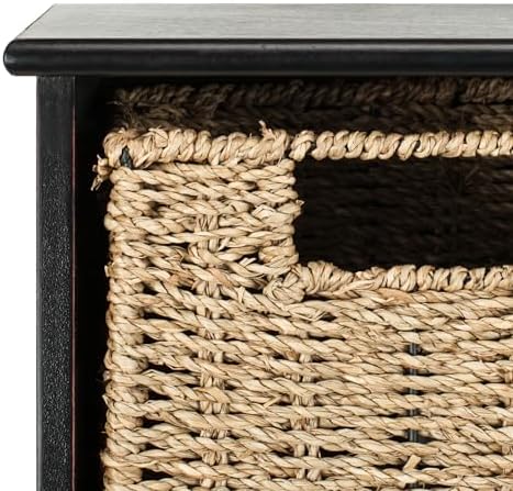 Safavieh Home Collection Finley Hanging 3 Basket Wall Rack - Image 3