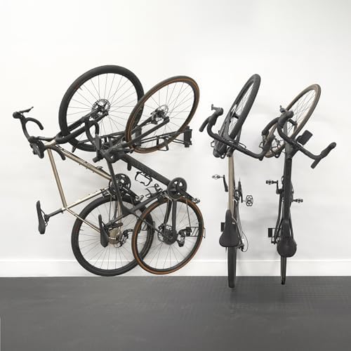 StoreYourBoard Swivel Bike Wall Mount, No Lift Vertical Rack, 4 Pack by StoreYourBoard