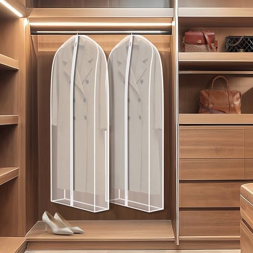 Zilink Leather Jacket Coat Storage Bags Dress Bags for Gowns Long 60 in - Image 6
