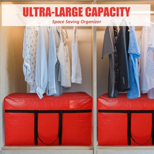 4 Pcs 96 Gallon Extra Large Moving Bags Heavy Duty Storage Bag - Image 6