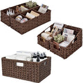 GRANNY SAYS Bundle of 3 Sets Woven Baskets for Storage by GRANNYSAYS