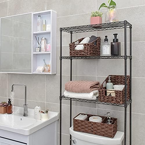 GRANNY SAYS Bundle of 1-Pack Extra Large Wicker Storage Basket for Organizing & 2-Pack Storage Baskets for Shelves - Image 5