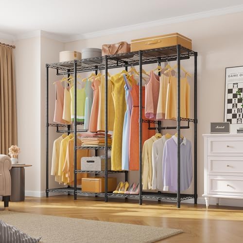 VIPEK V40 Heavy Duty Clothes Rack, Modular Closet System Clothing Rack - Image 2