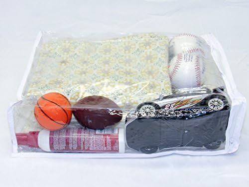 Heavy Duty Vinyl Zippered Closet Storage Bags (Clear) for Sweaters, Blankets, Comforters, Bedding Sets and Much More! (11" x 15" x 4") 2.9 Gallon 20-Pack - Image 5