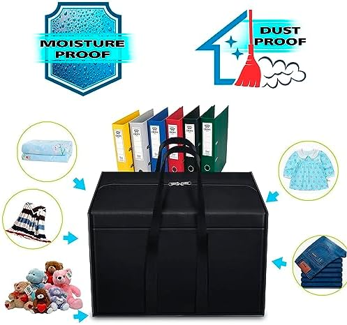 Storite 4 Pack Nylon 85 L Moisture Proof Multi-Purpose Underbed Storage Bag - Image 7