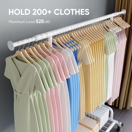 HOKEEPER Clothing Garment Rack Capacity 525LBS Collapsible Clothes Rack - Image 2