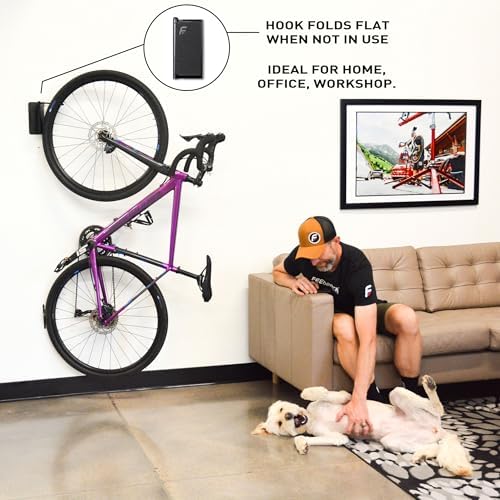 FEEDBACK SPORTS Velo Hinge 2.0 Pivoting Swivel Bike Wall Mount, 1 Pack - Image 6