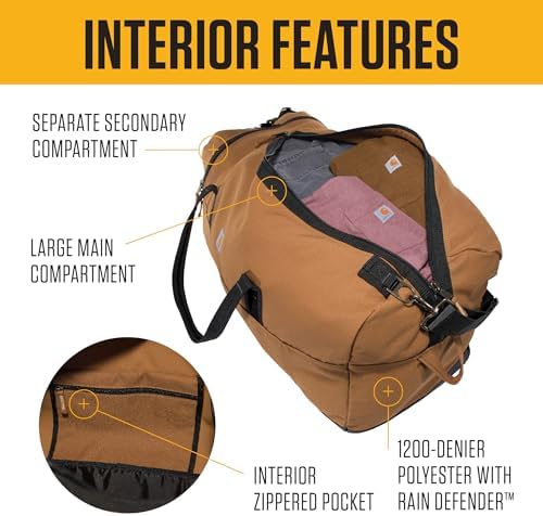 Carhartt Utility 120L Duffel Carhartt Brown - Image 3
