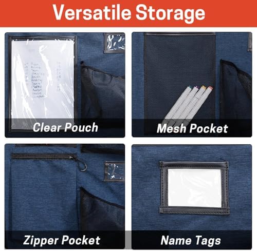 VISEMAN Hanging Helmet Bag for Baseball Softball Dugout Organizer for 15 Players Helmets Gloves Balls Organize Storage - Image 3