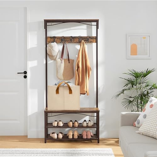 SNWDN 6 Pack Closet Cloth Storage Bins with Handles (Beige 15''L x 10.2''W x 8.2''H) - Image 5