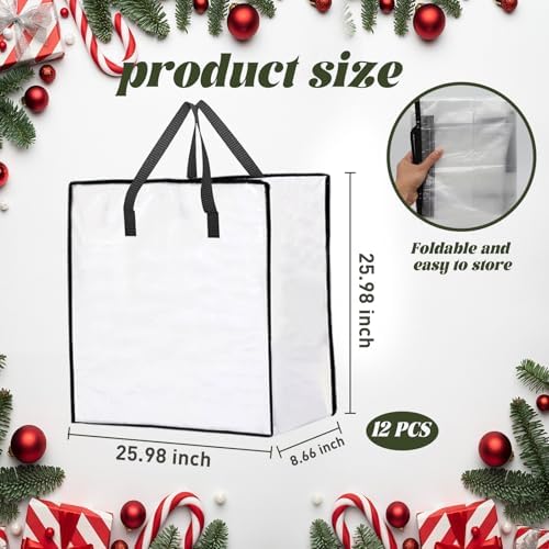 12 Pack 95L Wreath Storage Bags, 26 Inch Wreath Storage Container - Image 7