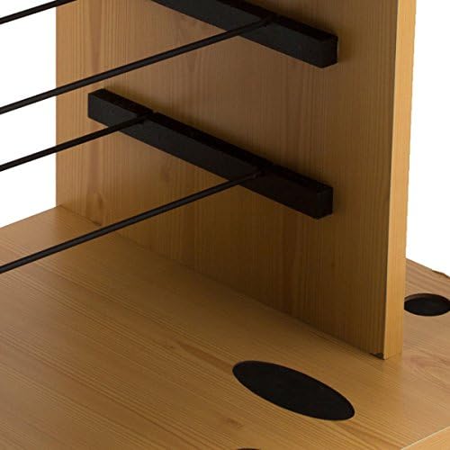 Rush Creek Creations Fishing Rod Holder for 14 Saltwater/Freshwater Rods, Fishing Pole Holder w/ up to 4 Fishing Gear Tackle Box Storage for Garage Organization/Boat Storage for Fishing Accessories - Image 5