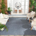 SAFAVIEH Courtyard Outdoor Area Rug 10x14, X-Large Navy & Grey CY8521-36821 by Unknown