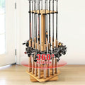 Ghosthorn Rotating Fishing Rod Holder for Garage,Floor Pole Rack for Men by Ghosthorn