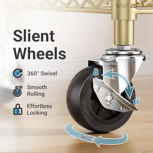 VIPEK R3 Portable Closet for Hanging Clothes Rolling Clothes Rack - Image 4