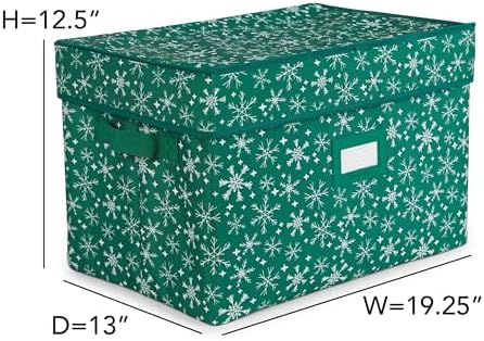 Covermates Adjustable Ornament Storage Box, 19.25" W x 13" D x 12.5" H - Image 3